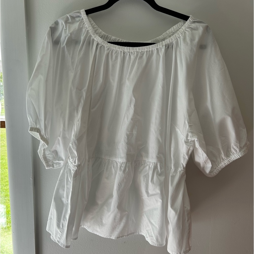 Old Navy XL White Cotton Top
